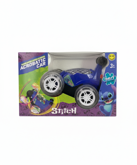 Stitch Super Speed Lights Glaring Acrobatic Car