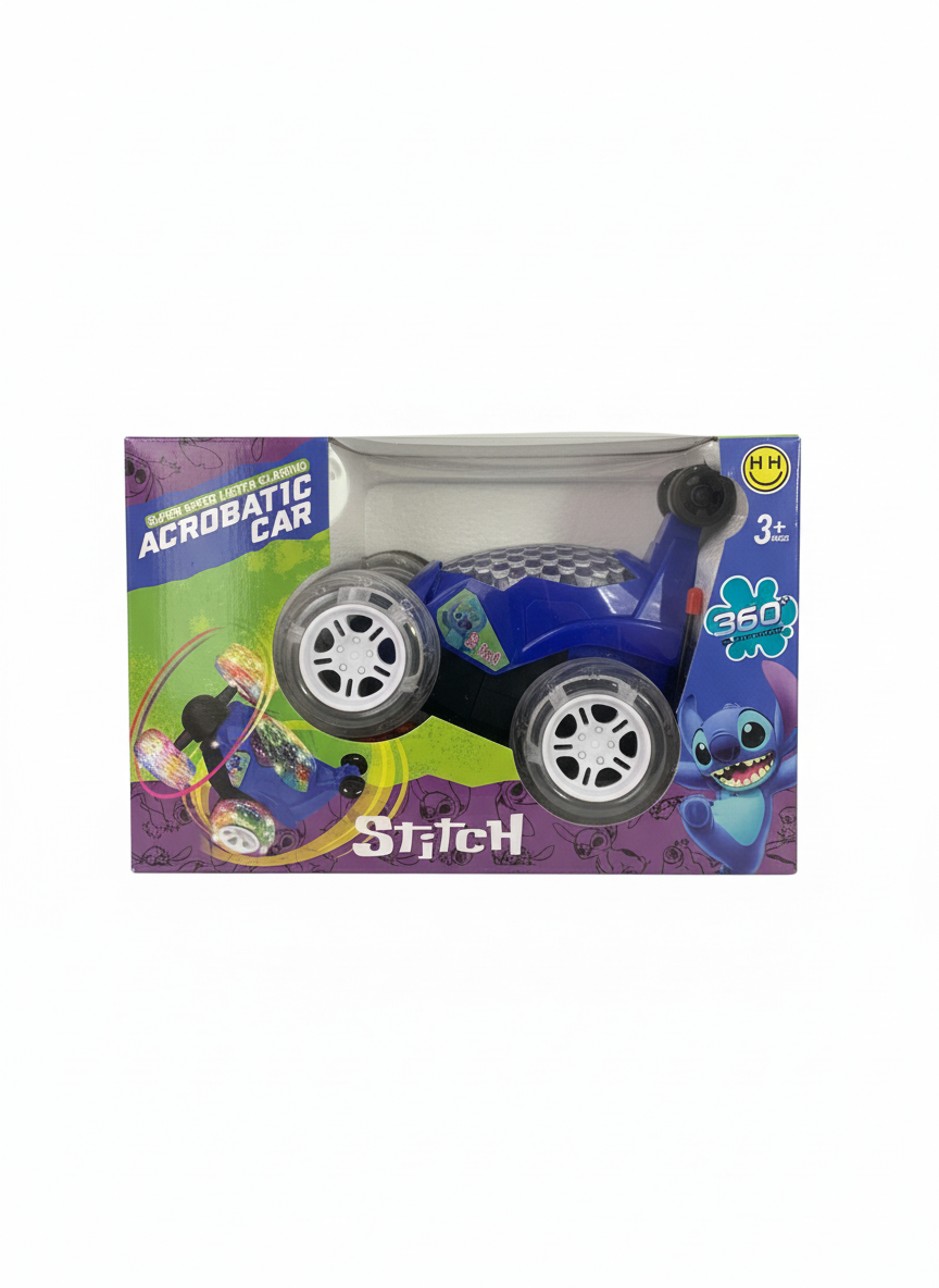 Stitch Super Speed Lights Glaring Acrobatic Car