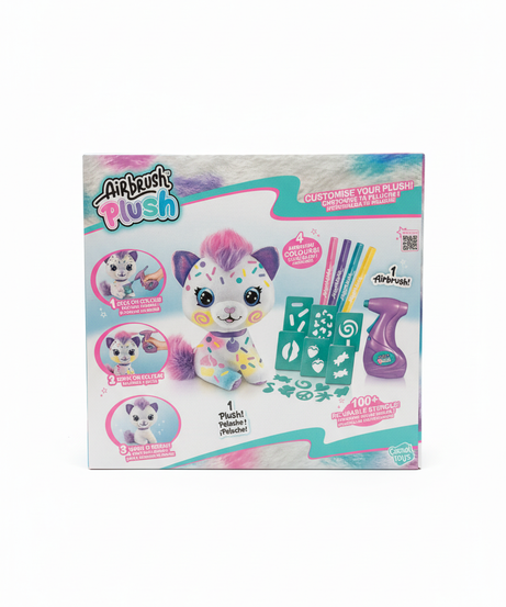 Airbrush Plush Kitty (Chaton / Gatito)