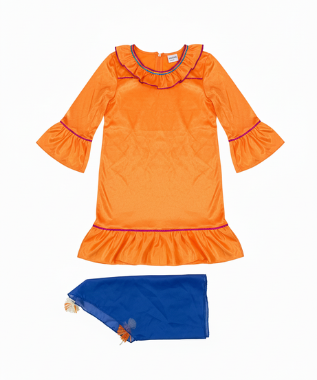Girl Peasant Orange Costume