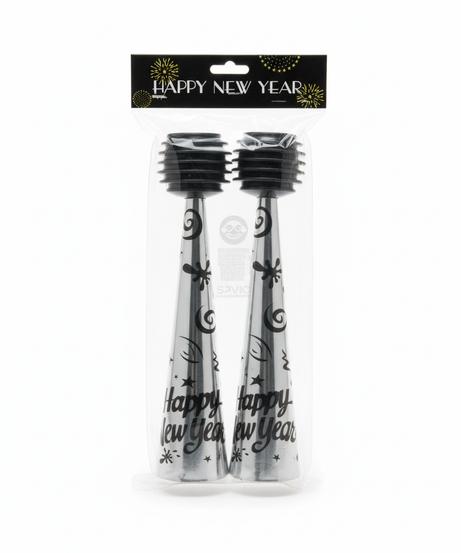 Happy New Year Party Horn (1-Pack)