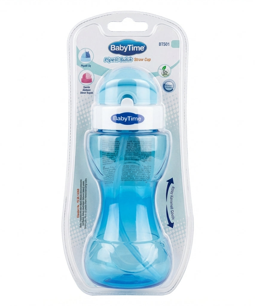 BabyTime Pipetli Suluk Straw Cup BT501