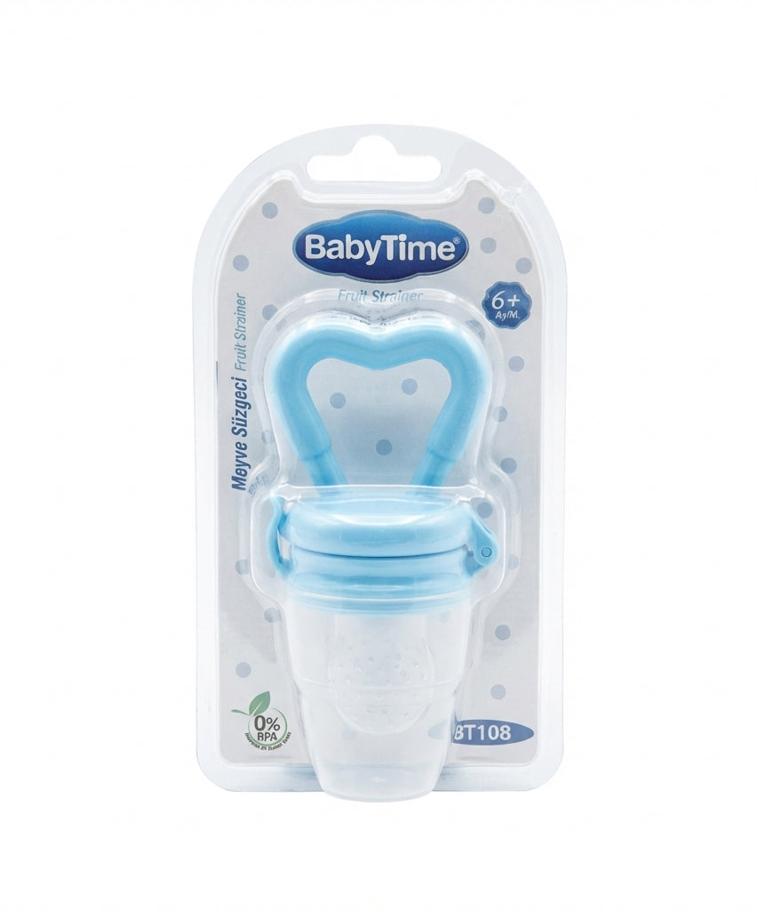 BabyTime Fruit Strainer with Heart Handle BT108 (6+ Months)