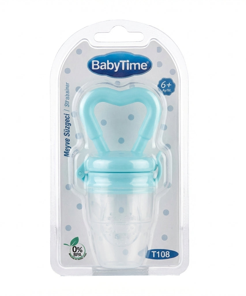 BabyTime Fruit Strainer with Heart Handle BT108 (6+ Months)