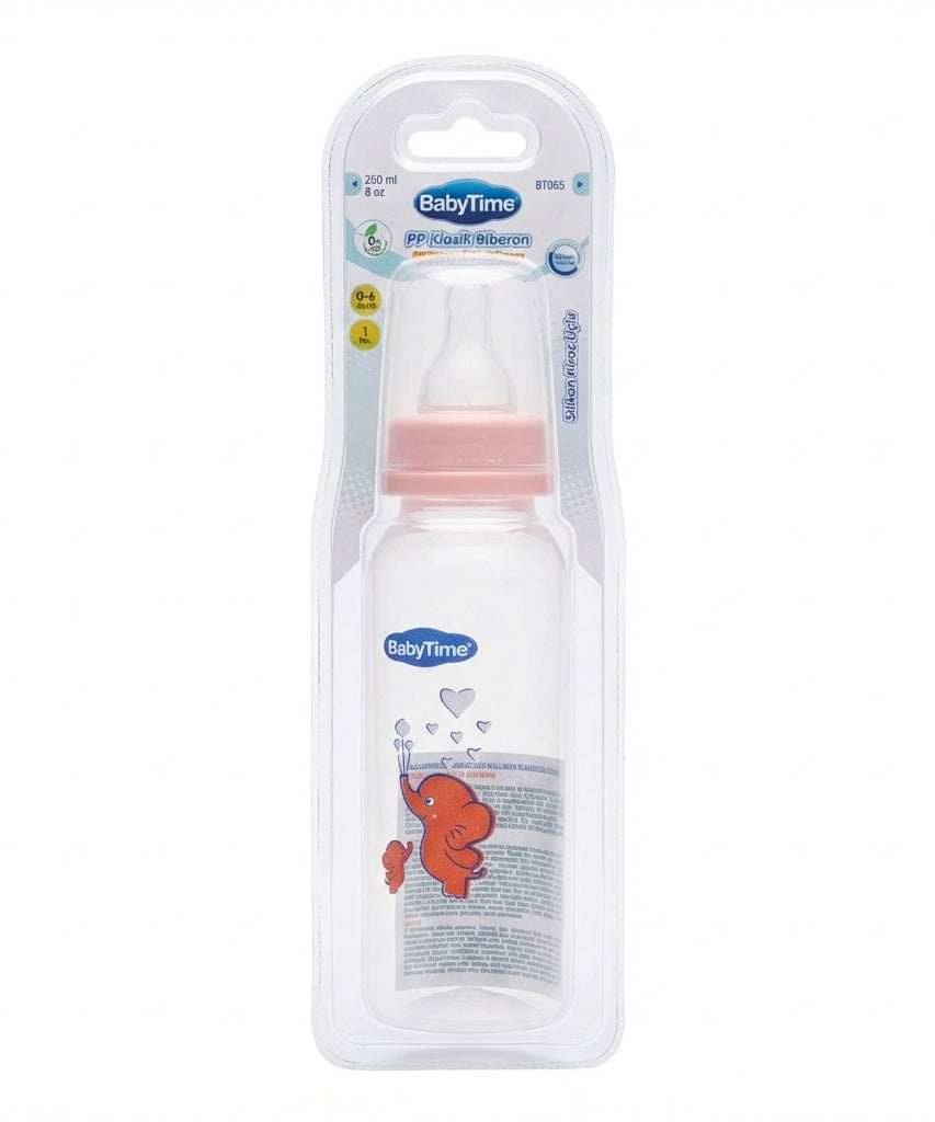 BabyTime PP Classic Feeding Bottle (250ml / 8oz)