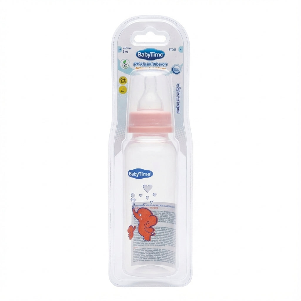 BabyTime PP Classic Feeding Bottle (250ml / 8oz)