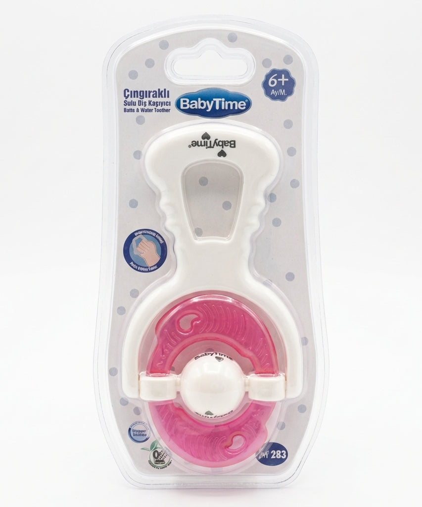 BabyTime Rattle & Water Teether