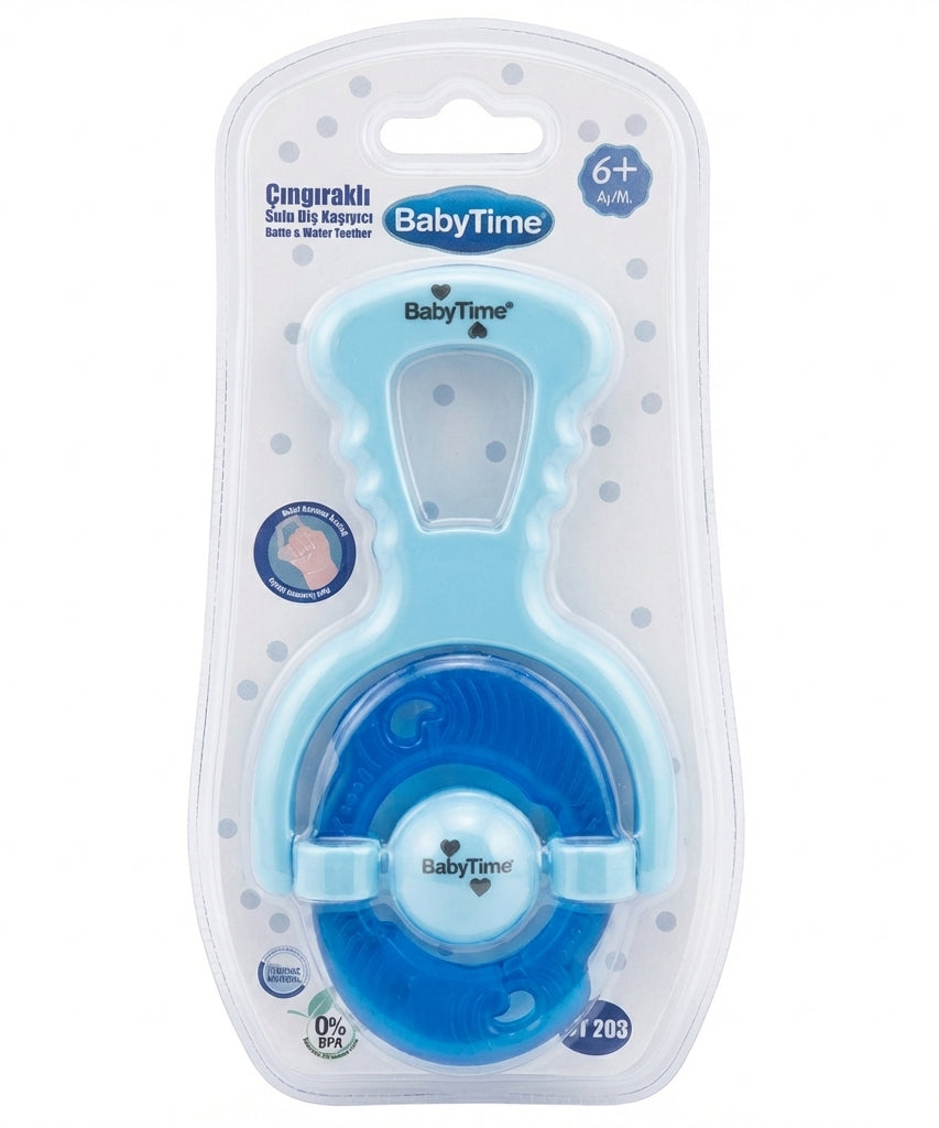 BabyTime Rattle & Water Teether
