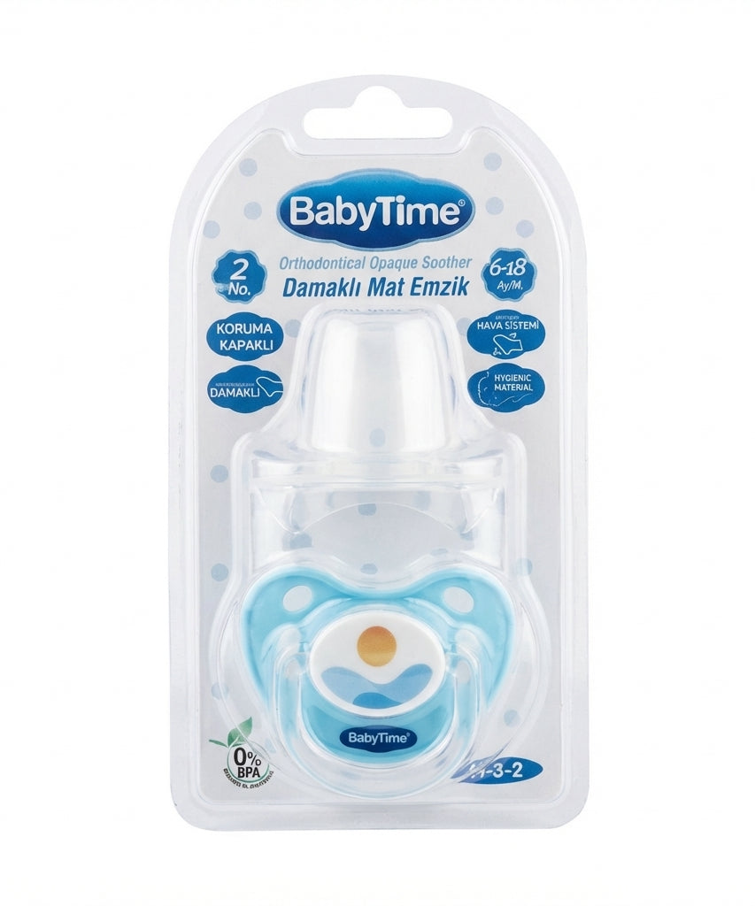 BabyTime Orthodontical Opaque Soother No. 2 (6-18M)