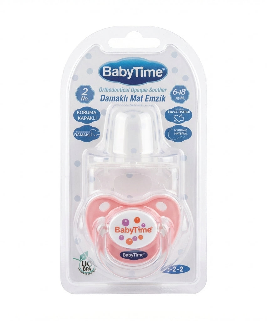 BabyTime Orthodontical Opaque Soother No. 2 (6-18M)