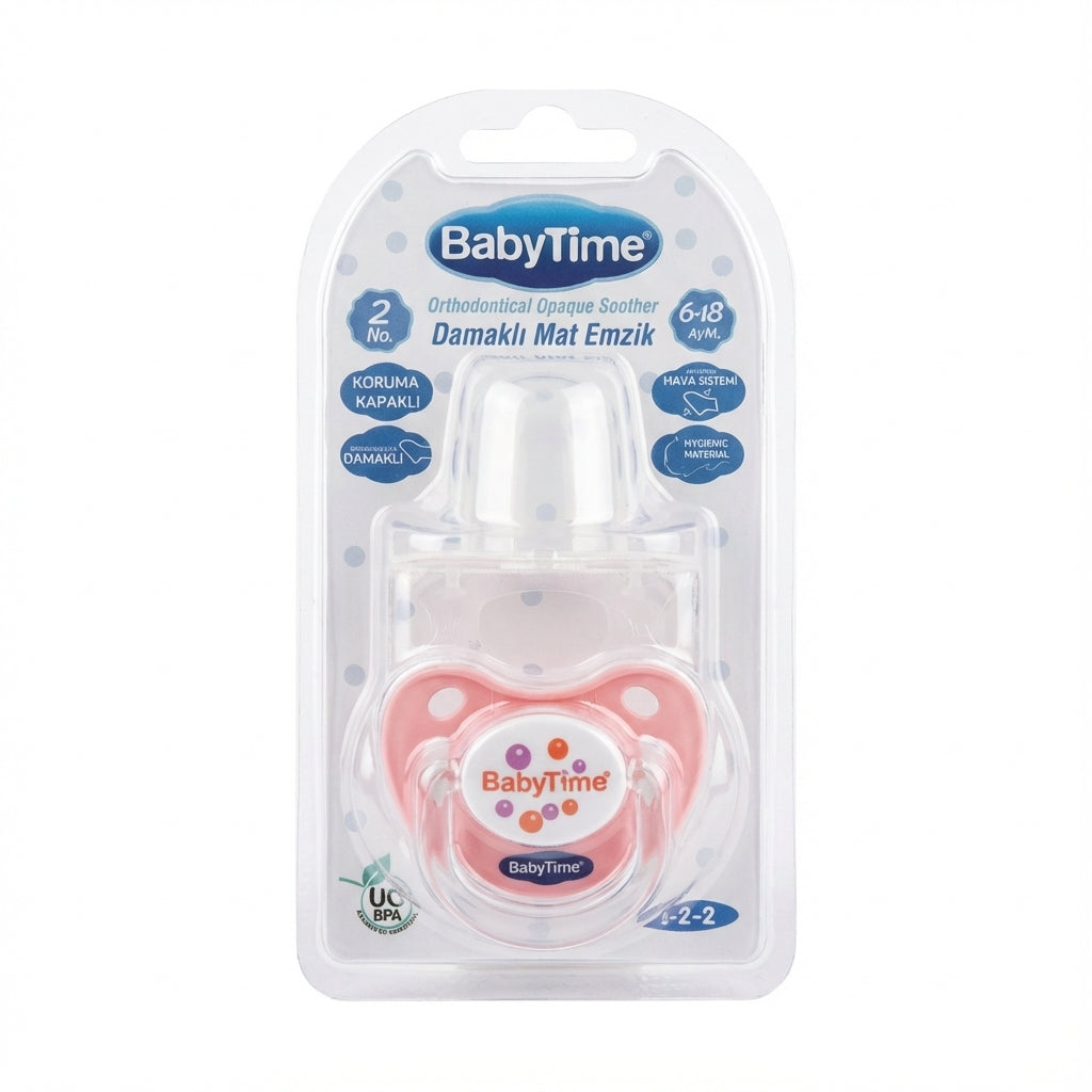 BabyTime Orthodontical Opaque Soother No. 2 (6-18M)