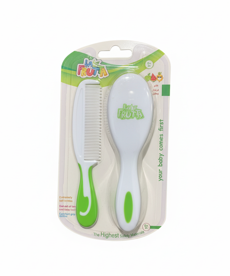 LA FRUTA Baby Comb & Brush Set