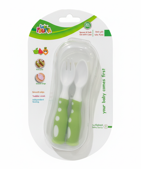 La Frutta Spoon & Fork Set with Case