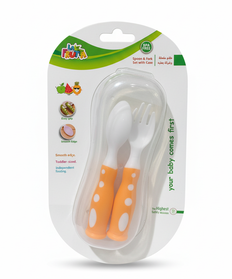 La Frutta Spoon & Fork Set with Case