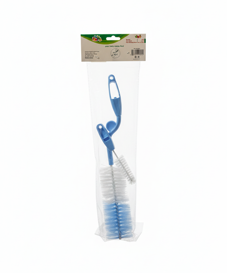 My Frutta Bottle & Teat Brush With Rotating Hand