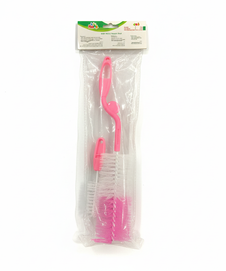 My Frutta Bottle & Teat Brush With Rotating Hand