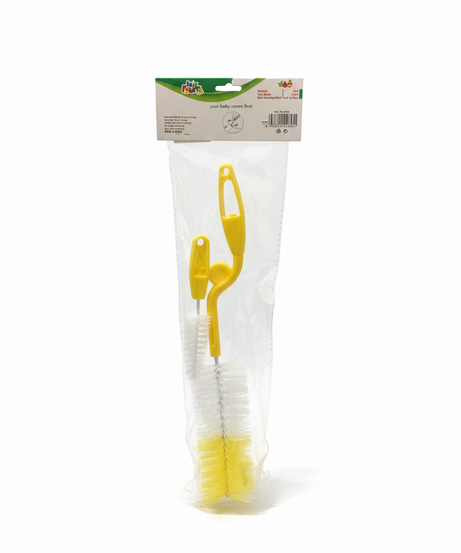 My Frutta Bottle & Teat Brush With Rotating Hand