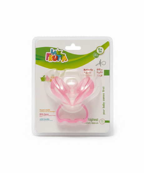 LA LA FRUTTA Butterfly Round Pacifier