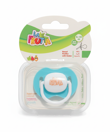 LA FRUTTA Round Pacifier with Holder