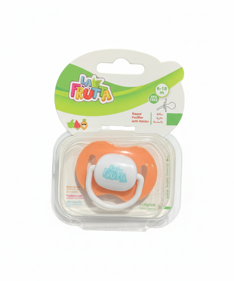 LA FRUTTA Round Pacifier with Holder