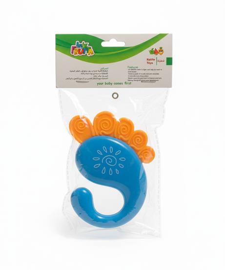 LA FRUTA Giraffe Rattle & Teether Toy