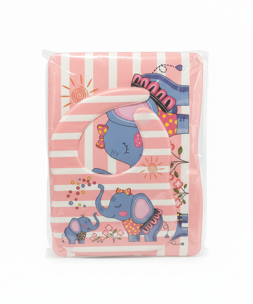 LA FRUTTA Baby Bibs & Eating Mat (Mechanic Bear & Truck Design)