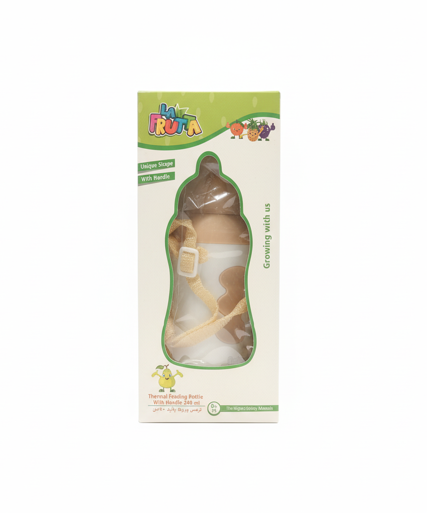 LA FRUTA Thermal Feeding Bottle With Handle 240ml