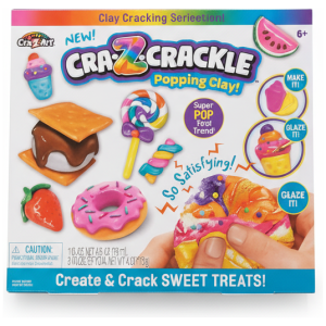 CRA-Z-CRACKLE Popping Clay! Create & Crack SWEET TREATS!