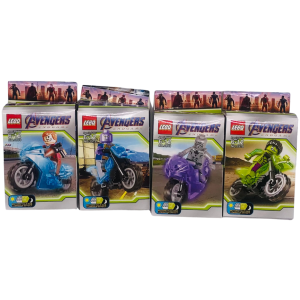 LEBQ Avengers Endgame Minifigure & Luminous Motorcycle Building Sets (NO.1979 Series)