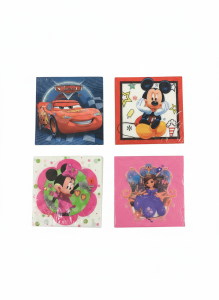 Disney Character Themed Party Napkin Assortment - 4 Pack